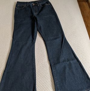 Madewell Flea Market Flare Dark Wash